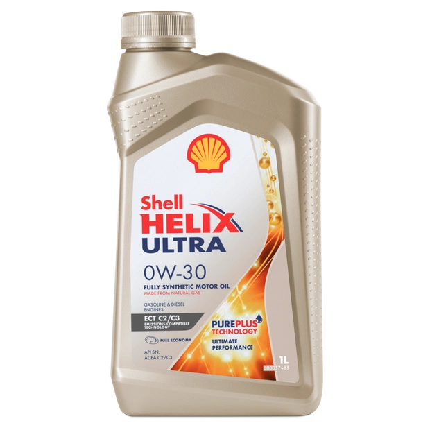 Моторное масло SHELL 0W30 HELIX ULTRA ECT C2/C3, 1л