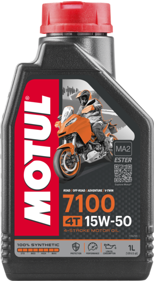 Моторное масло Motul 7100 4T 15W-50, 1л