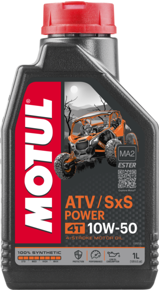Моторное масло Motul ATV SXS POWER 4T 10W-50, 1л