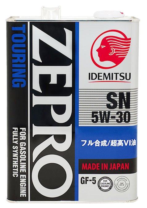 Моторное масло IDEMITSU ZEPRO TOURING SN/GF-5 5W-30, 4л