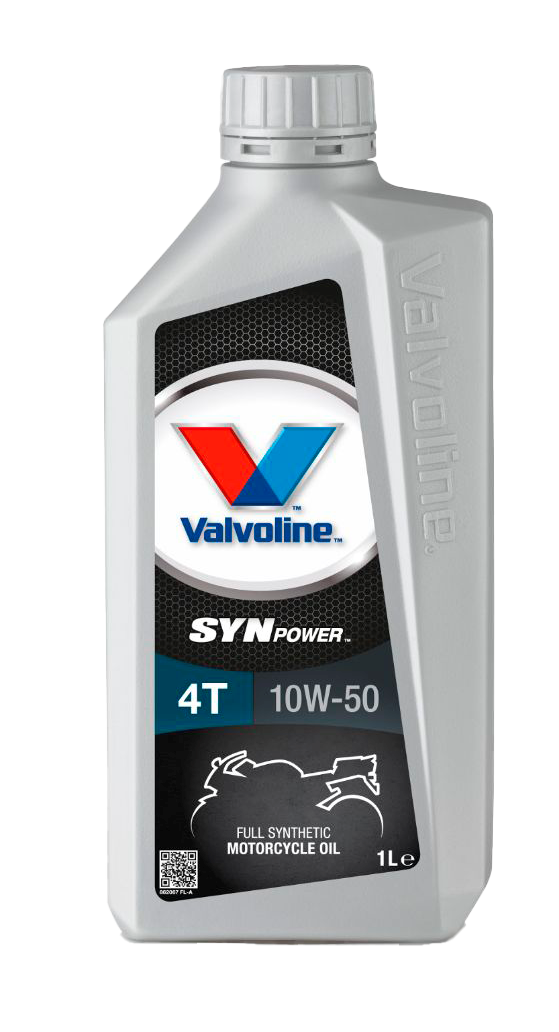 Моторное масло Valvoline SynPower 4T 10w50, 1л, 