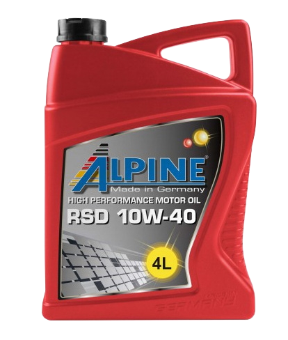 Моторное масло Alpine RSD Diesel-Spezial 10W-40, 4л