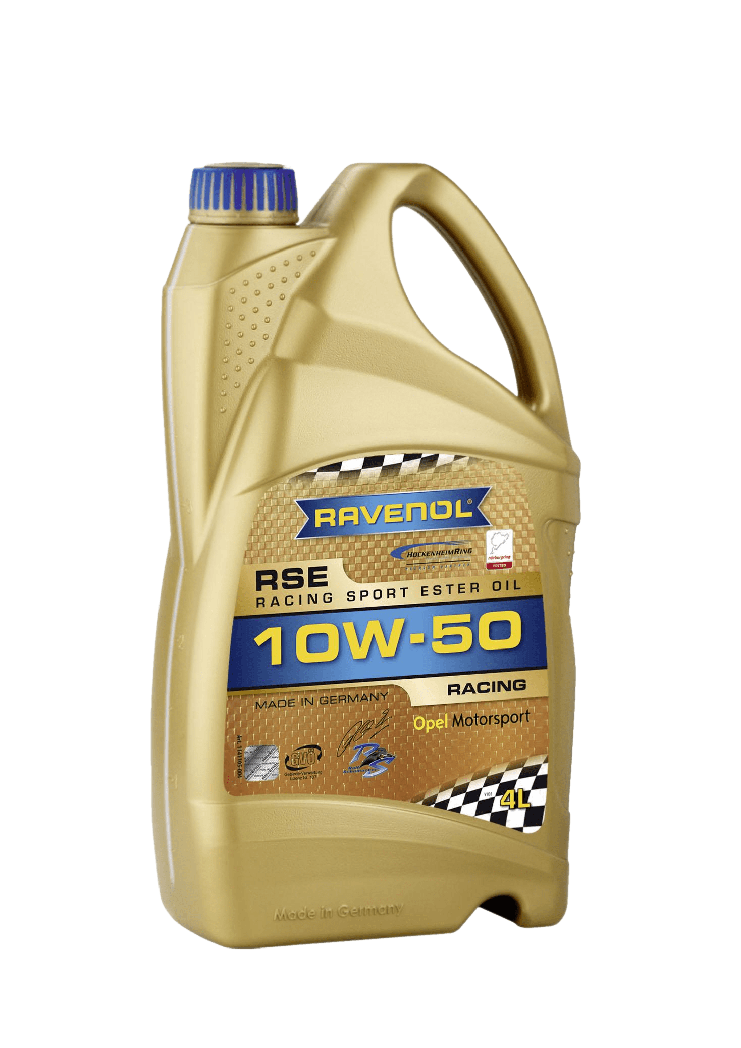 Моторное масло Ravenol RSE Racing Sport Ester SAE 10W-50, 4л