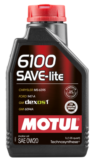 Моторное масло Motul 6100 SAVE-LITE 0W-20, 1л