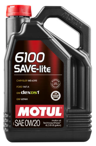 Моторное масло Motul 6100 SAVE-LITE 0W-20, 4л