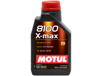 Моторное масло Motul 8100 X-MAX 0W-30, 1л