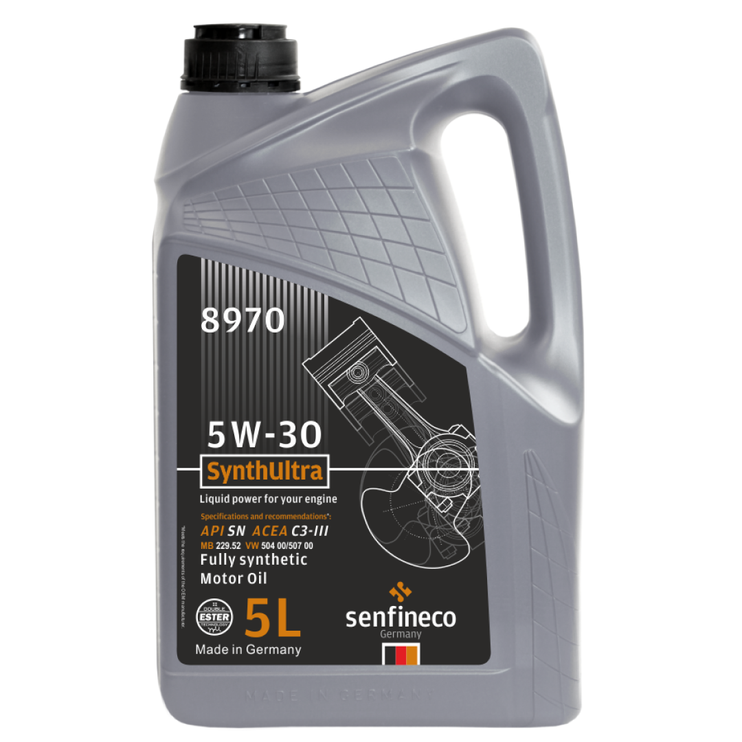 Моторное масло SENFINECO SYNTHULTRA 5W-30 API SN ACEA C3-III, 5л