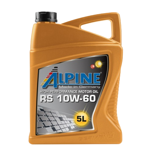Моторное масло Alpine RS 10W-60, 5л