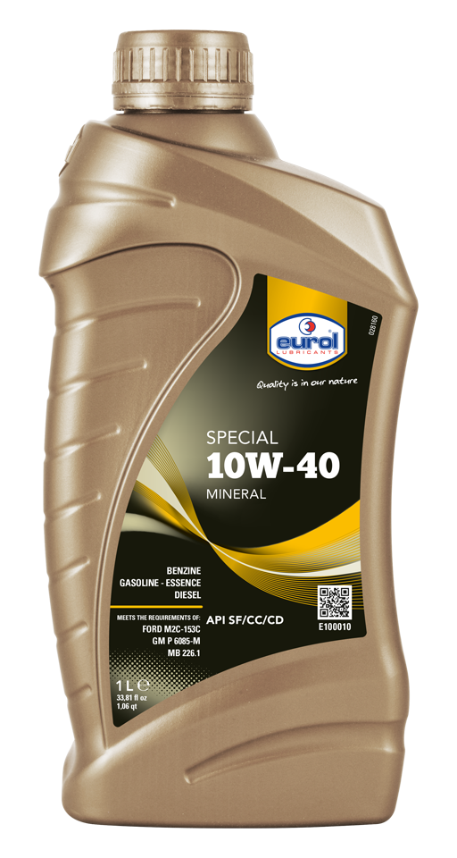 Моторное масло Eurol Special 10W-40, 1л