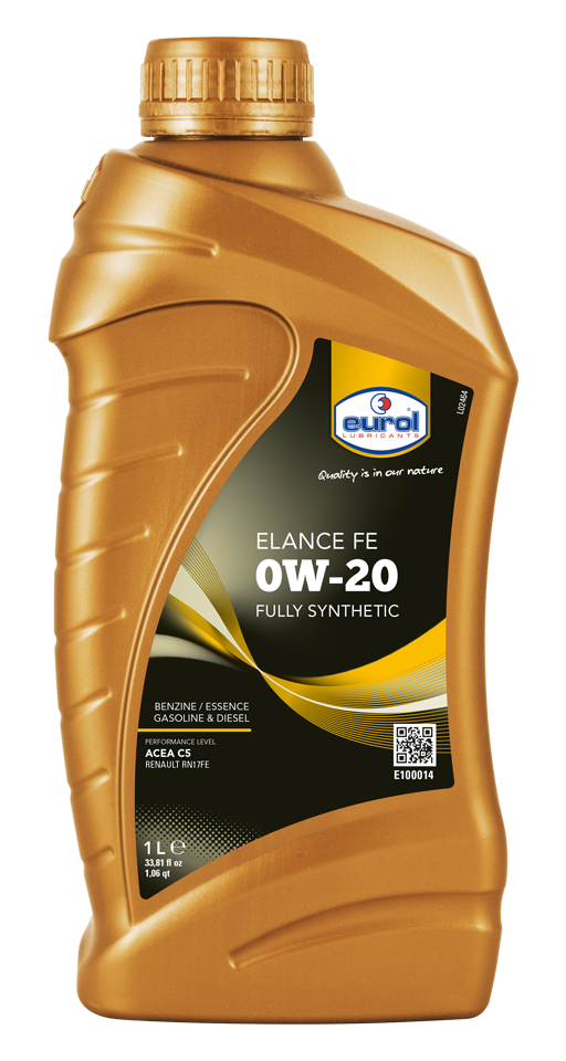 Моторное масло Eurol Elance FE 0W-20, 1л