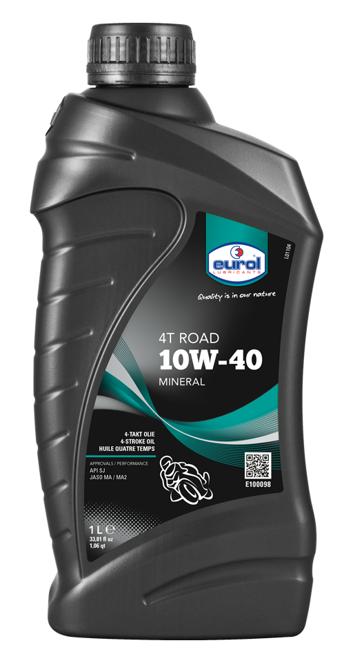 Моторное масло Eurol 4T Road 10W-40, 1л