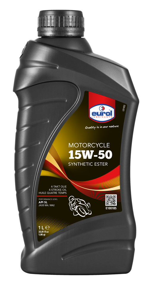 Моторное масло Eurol Motorcycle 15W-50 Syn, 1л