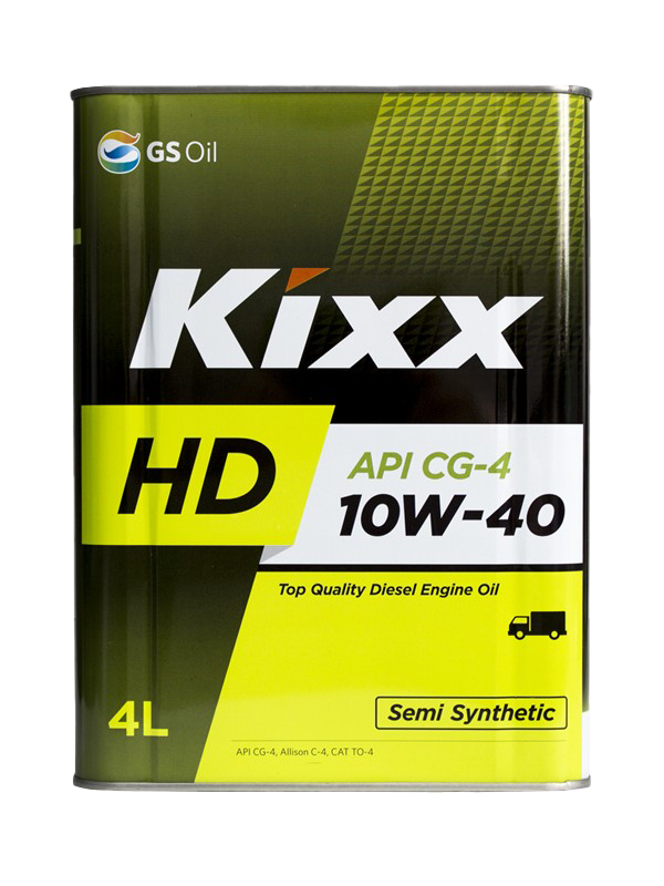 Моторное масло KIXX HD CG-4 10W40, 4л