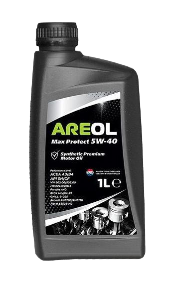 Моторное масло Areol Max Protect 5W40, 1л