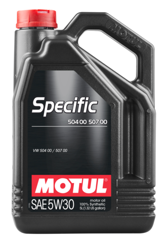 Моторное масло Motul SPECIFIC 504.00 - 507.00 5W-30, 5л