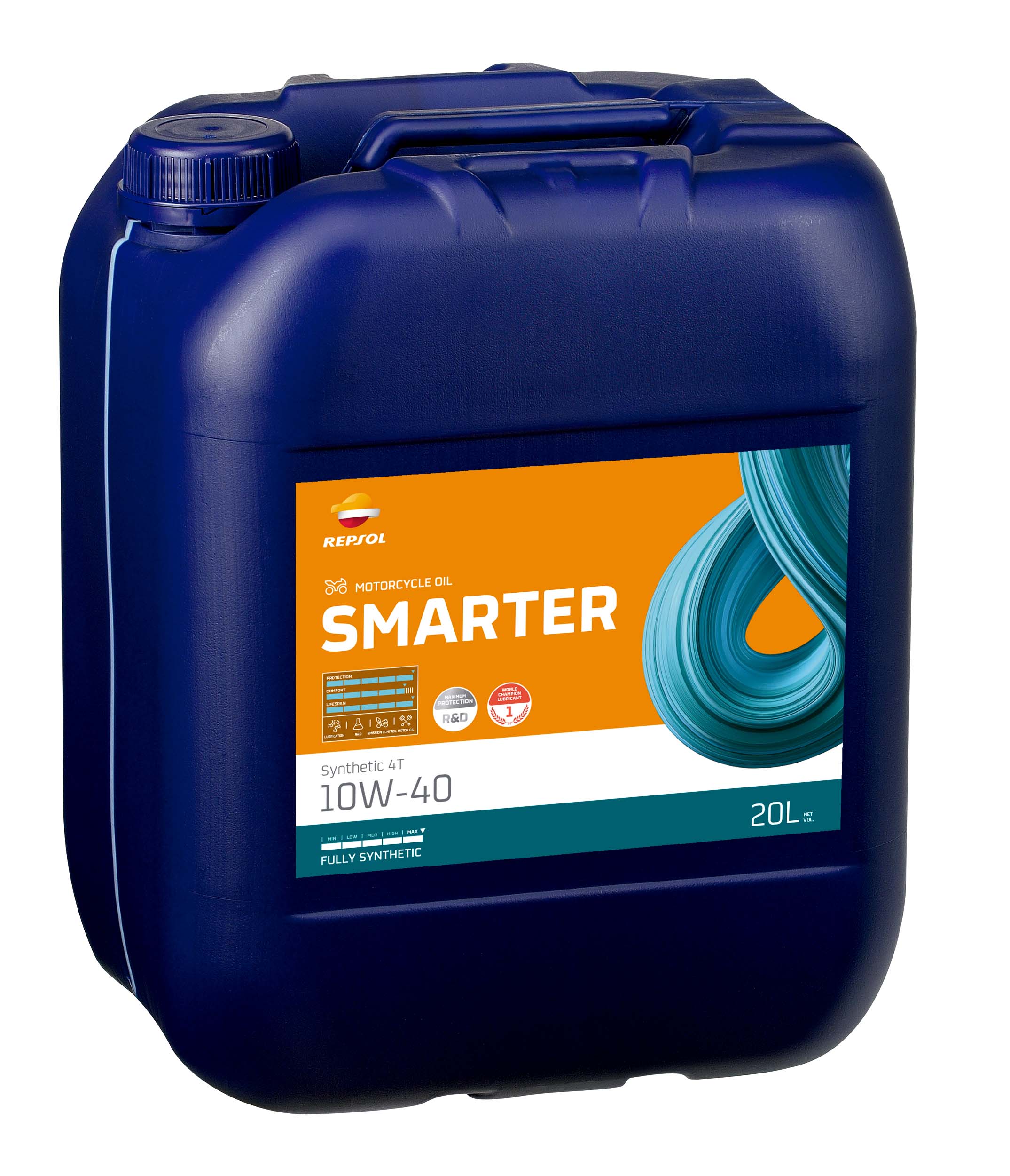 Моторное масло Repsol SMARTER SYNTHETIC 4T 10W40, 20л
