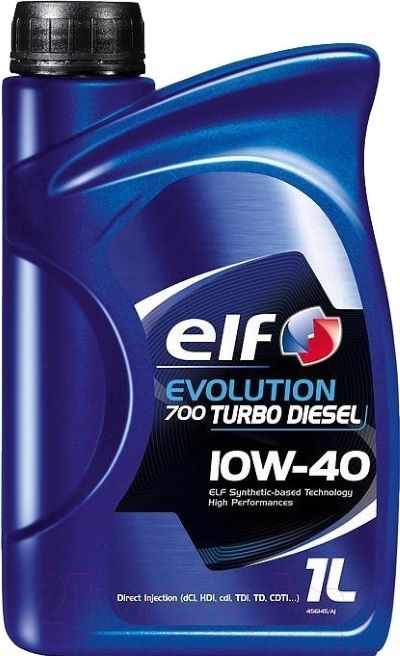 Моторное масло ELF EVOL 700 TURBO D 10W40, 1л