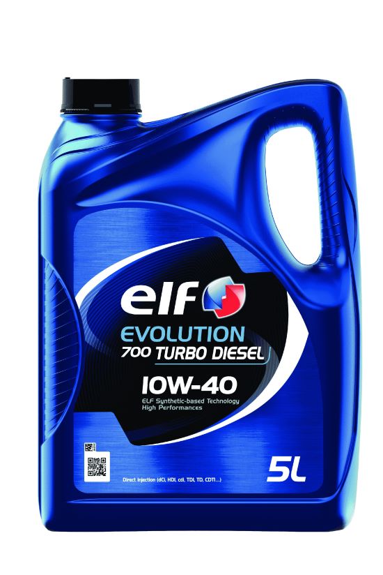 Моторное масло ELF EVOL 700 TURBO D 10W40, 5л