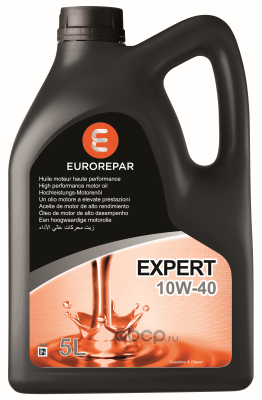 Масло моторное EUROREPAR EXPERT 10W40, 5л
