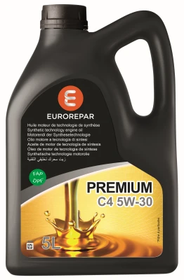 Масло моторное EUROREPAR PREMIUM C4 5W30, 5л