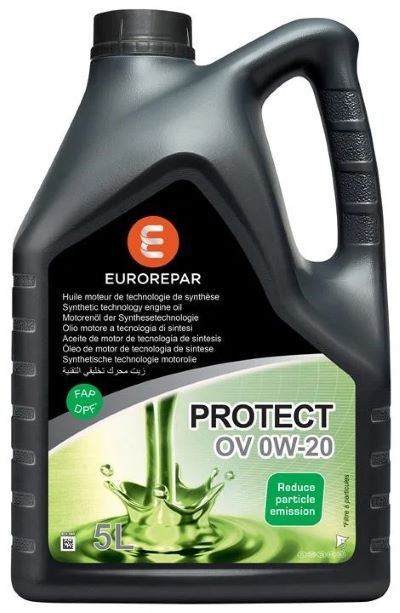 Масло моторное EUROREPAR PROTECT OV 0W20, 5л