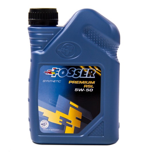 Моторное масло FOSSER Premium RSL 5W-50, 1л