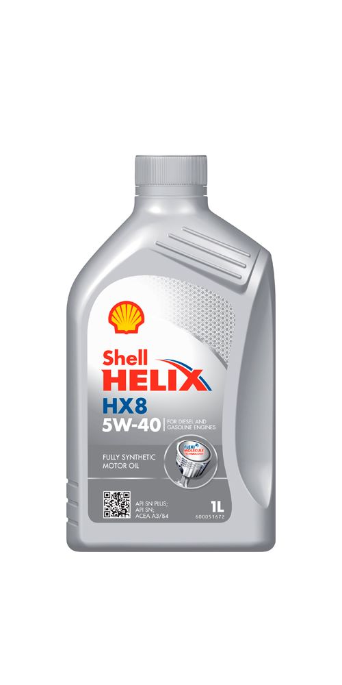 Моторное масло SHELL HELIX HX8 5W-40 1л