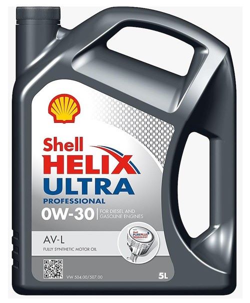 Моторное масло SHELL HELIX ULTRA Professional AV-L 0W-30 5л