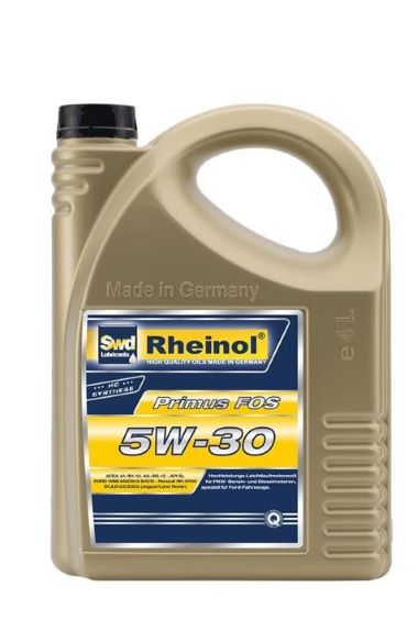 Масло моторное Swd Rheinol Primus FOS 5W30 4л